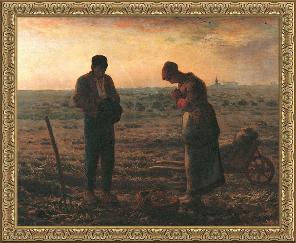 The Angelus by Jean-Francois Millet