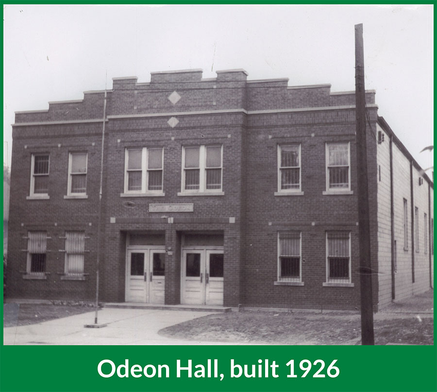Odeon Hall, built 1926